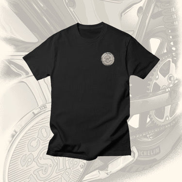 Scooter Tramps Engraved Logo Tee